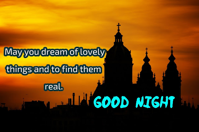 Good night quotes in English with images