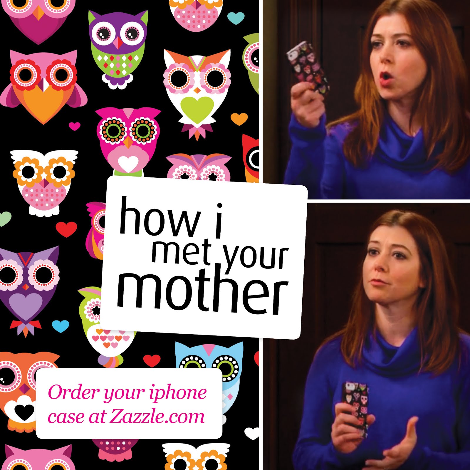 ... Little Smilemakers | owl pattern iphone case | How i met your mother