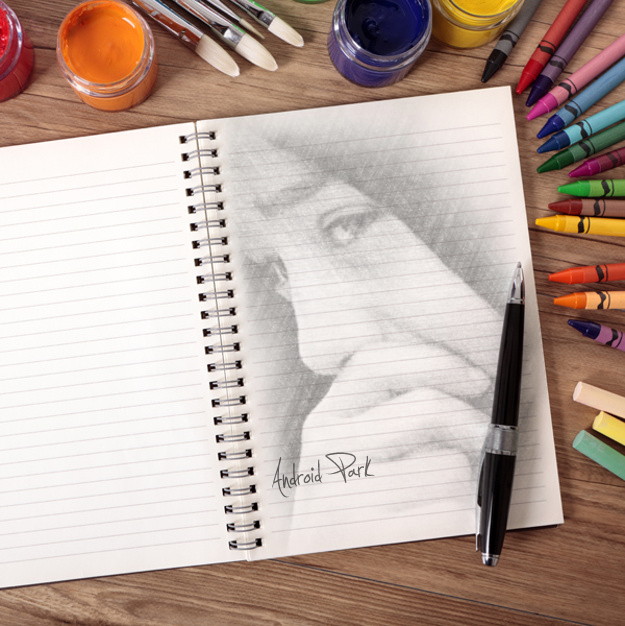 Cara Edit Photo Membuat Sketsa Arsiran Lukisan Pensil Menggunakan Android [ PicsayPro]