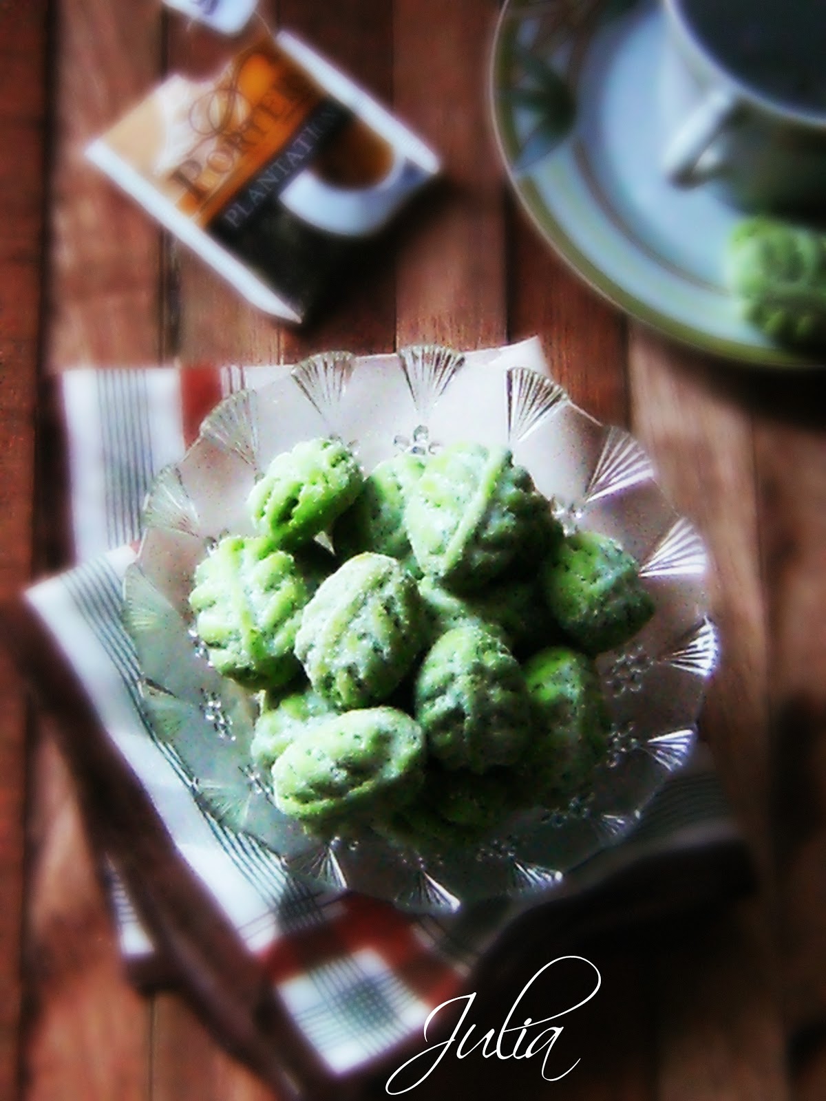 Julia Homemade: Pandan Makmur Cookies