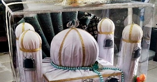 Cara Gubahan Hantaran Telekung Dan Sajadah - Contoh Xis