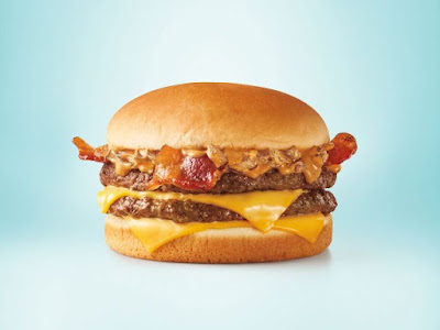 Sonic Peanut Butter Bacon SuperSonic Double Cheeseburger.