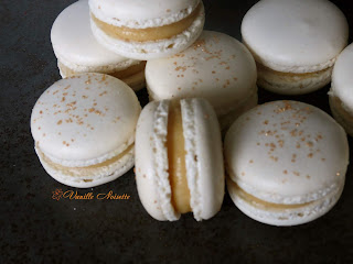 macaron caramel banane