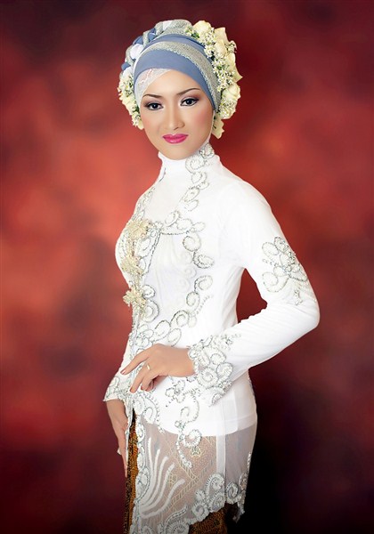 trendbajumuslim.com kebaya muslim akad nikah terbaru 2017/2018