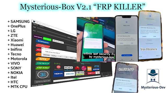 Mysterious-Box V2.1 | Update Setup Download | FRP Killer | Unlocking