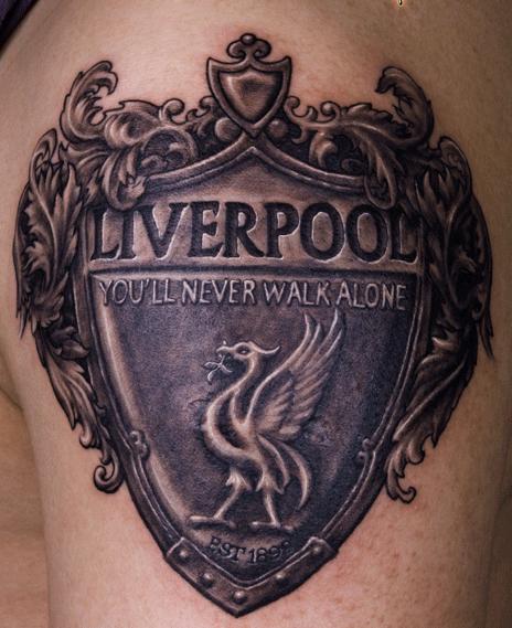 Tattoo Design Ideas Liverpool Football Club Leg Tattoo