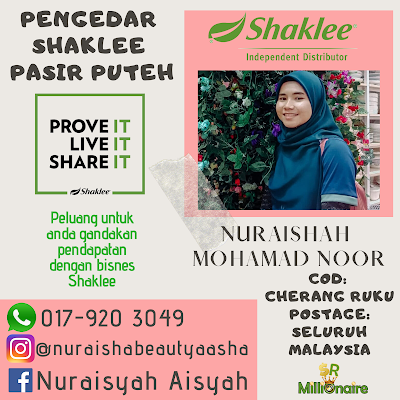 Pengedar Shaklee Pasir Puteh Kelantan