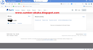 Cara kirim uang Paypal ke Paypal