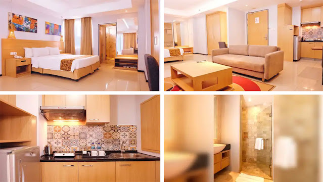 Kamar Executive Room di Golden Tulip Balikpapan Hotel and Suites