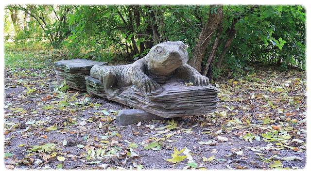 Flott trefigur i Botanisk hage på Tøyen i Oslo.