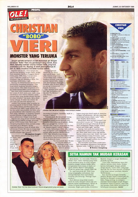 CHRISTIAN "BOBO" VIERI PROFILE