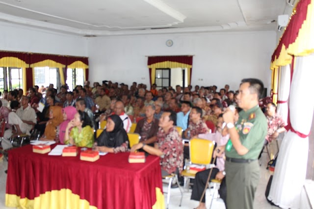 DANDIM 0726 SUKOHARJO SOSIALISASI PERTANIAN MODEREN