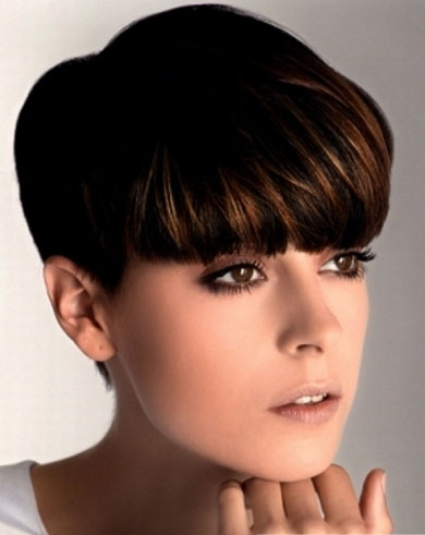 Girly Short Pixie Hair Style 2013