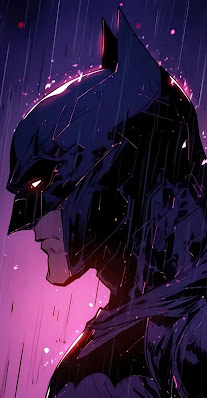 تحميل خلفية ايفون باتمان تحت المطر ، خلفيات فخمه بجودة 4K