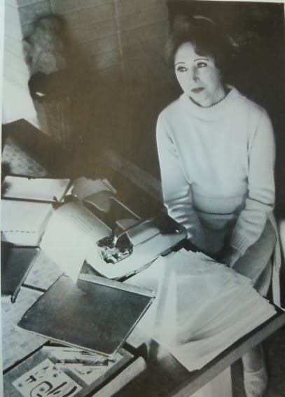 Anais Nin at work
