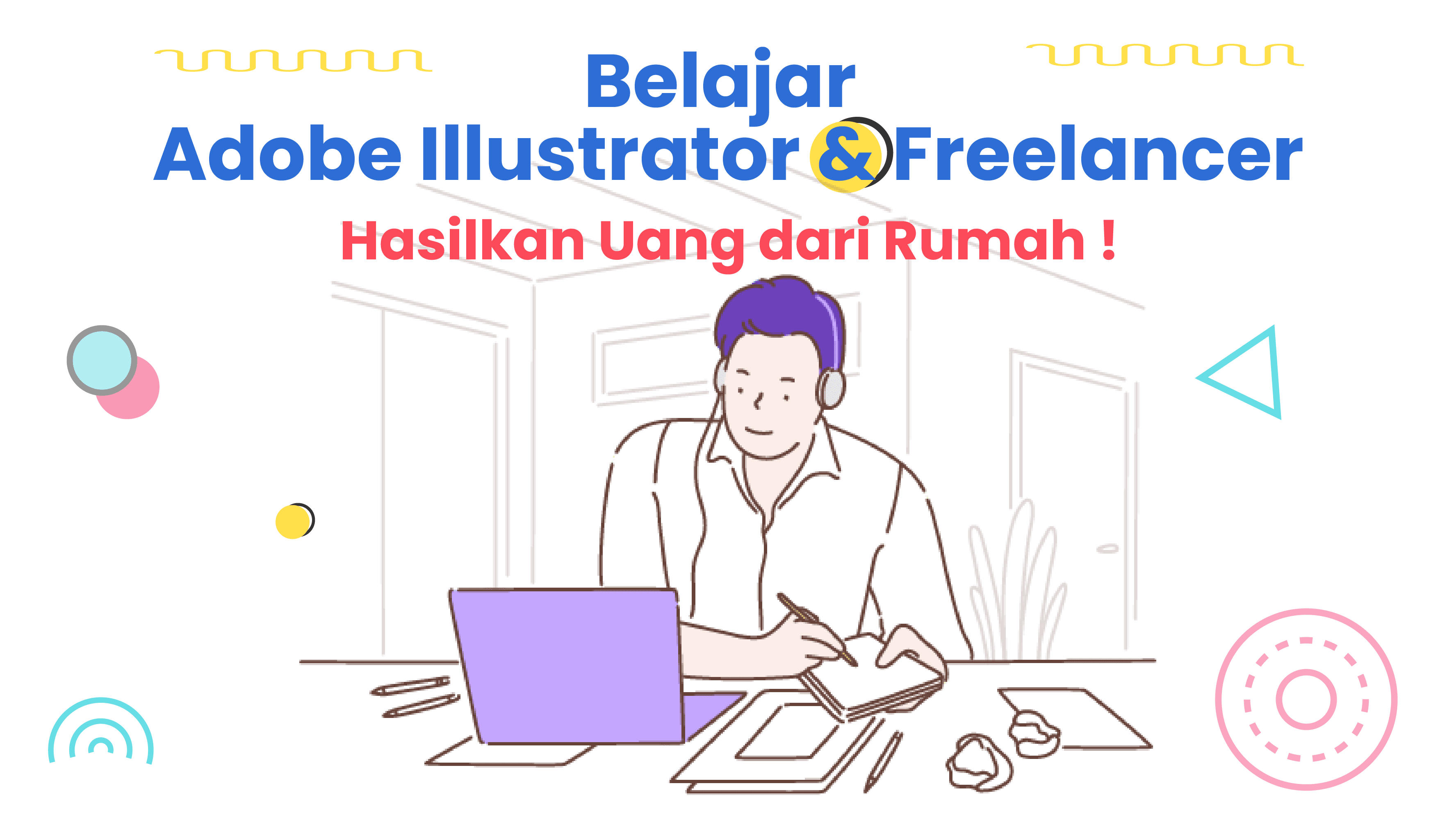 Belajar Adobe Illustrator Logo Design dan Freelance Desain Grafis Online