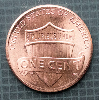Reverse of 2017-P Shield Cent