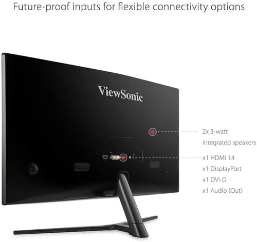 ViewSonic VX2458-C-MHD Curved Gaming Monitor