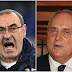 Sarri And Lotito Are Angry With The Lazio Squad Because Of Their Performance Against Lecce