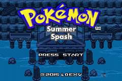 Pokemon Summer Splash GBA