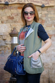 Praio, Praio sleeveless jacket, Balenciaga City, Fashion and Cookies, fashion blogger