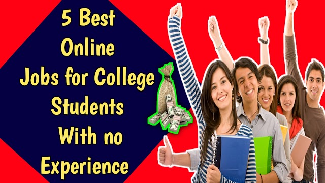 5 Best Online Jobs for College Student With No Experience in 2023