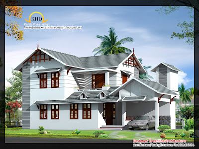 Indian Home Villa Design - July 2011