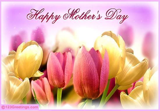 Hope you have a bright and wonderful Mother's Day.