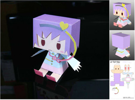 Touhou Project Graphig Satori Paper Toy