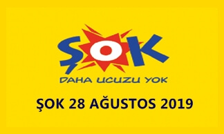 Şok 28 Ağustos 2019 Aktüel Ürünleri