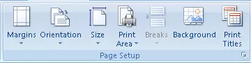 Page Setup