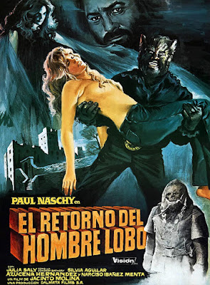 The Night of the Werewolf Spanish Poster
