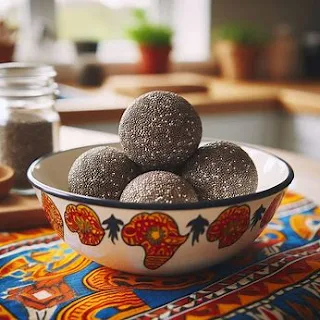 Chia Seed Rolled Dates