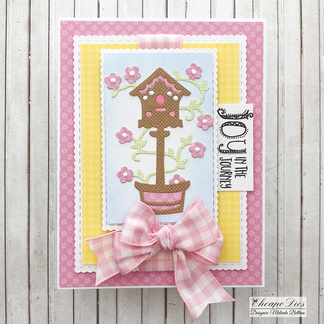 cheapo bird house die card