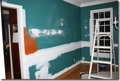 Painting the dining room 010