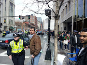 Explosions at boston marathon. Two trash cans exploded near the finish of .