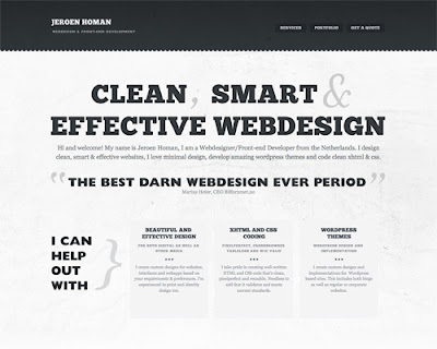 jeroenhoman  Minimal Web Designs