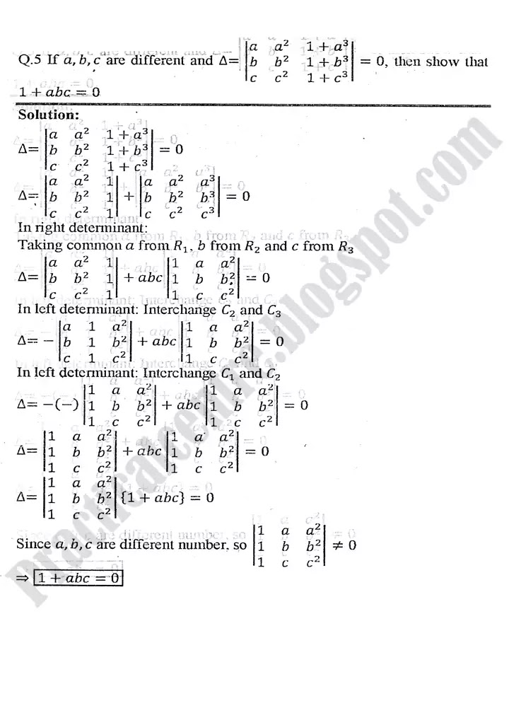 matrices-and-determinants-exercise-2-4-9