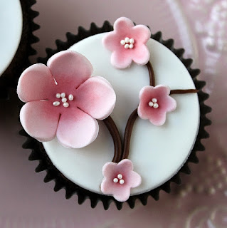 Cupcakes Decorados con Flores