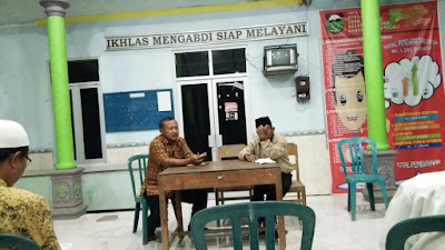 Persiapan Halal Bihalal Posdaya Desa Blagung