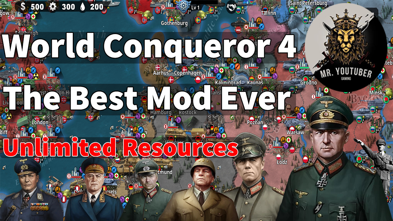 world conqueror 4 mod apk turkish modder