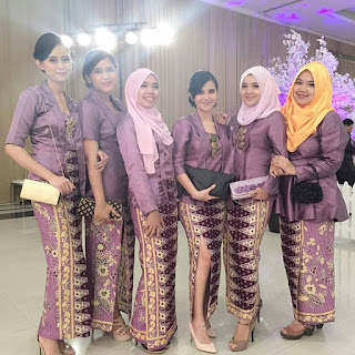 kumpulan inspirasi model kebaya batik modern terbaru