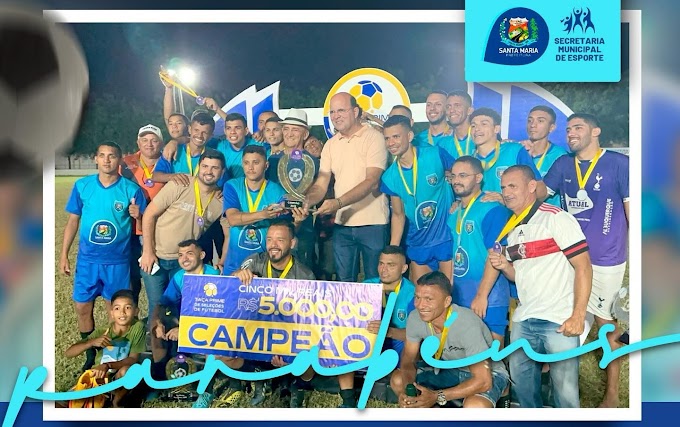 Santa Maria: Seleção Municipal consagrou-se campeã da Copa Prime de Seleções de Futebol