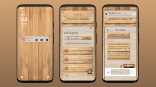 Wooden board theme