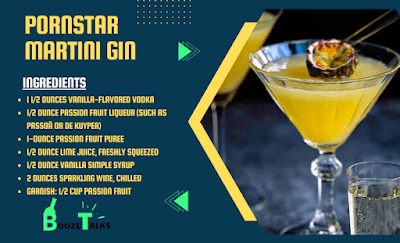 Pornstar martini Easy Gin Cocktail Recipes