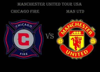 Man Utd Tour USA Chicago Fire vs Manchester United