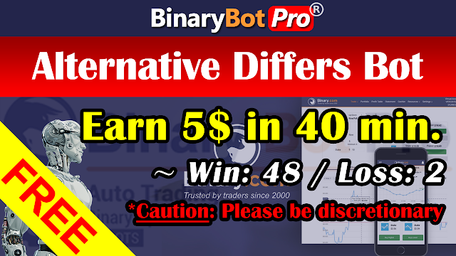 Alternative Differs Bot | Binary Bot | Free Download
