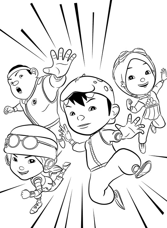 74+ [ Mewarnai Gambar Boboiboy Mewarnai Gambar ] - Gambar 