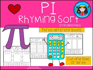 https://www.teacherspayteachers.com/Product/A-Pi-Rhyming-Sort-3022607