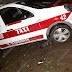 Abandonan taxi con disparos de arma de fuego